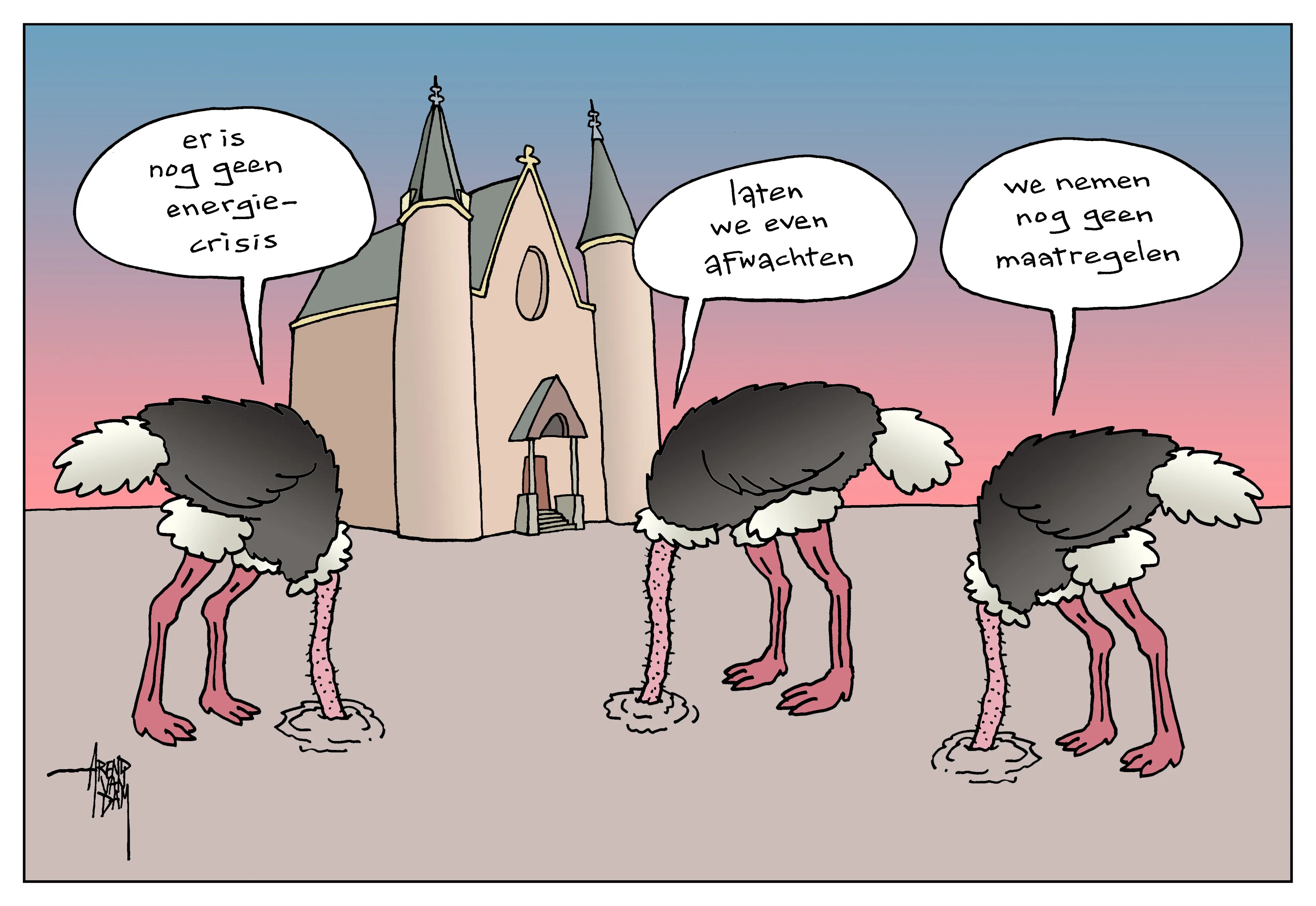 Struisvogelpolitiek(EnergieCrisis)